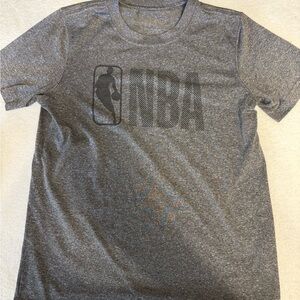NBA Gray Short Sleeve Kids Tee